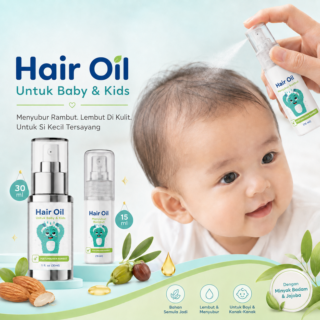 Ardora Baby Hair Oil